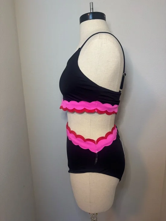 Beach Riot Liora One Piece Electric Wave NWT - Picture 3 of 5